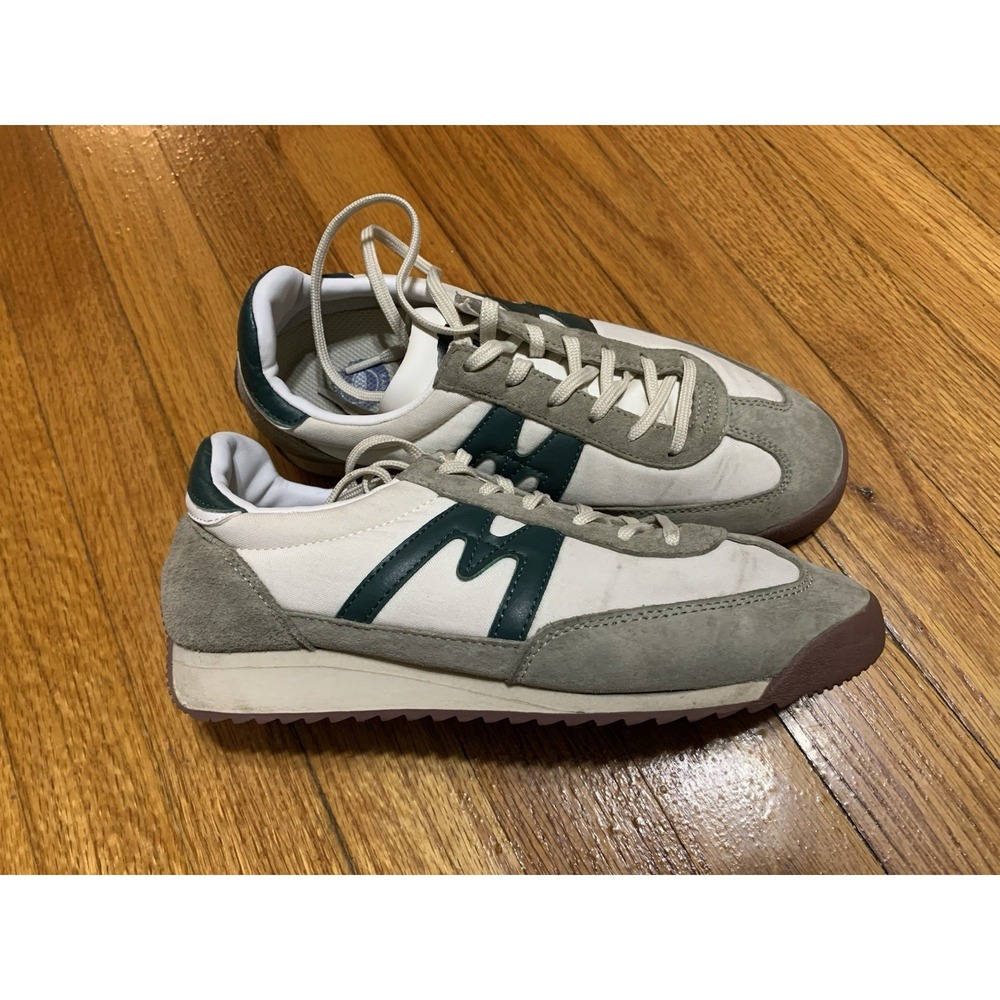 Karhu Mestari Sneakers Unisex 6.5 Green Suede Athletic Shoes
